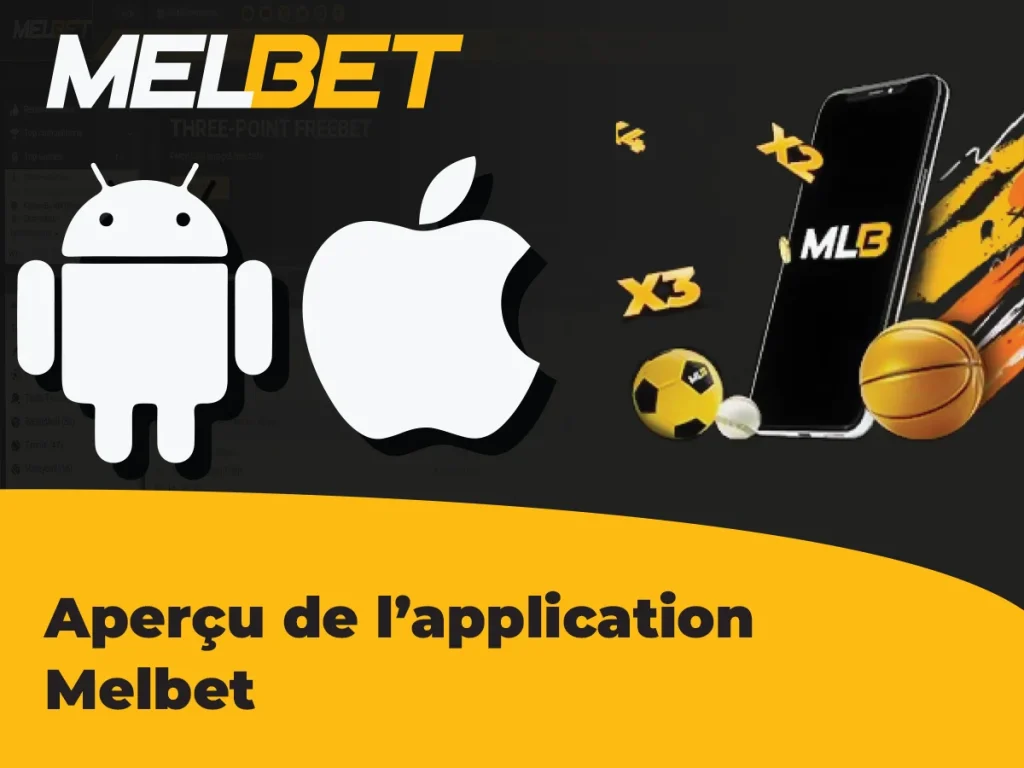 Aperçu de l'application Melbet