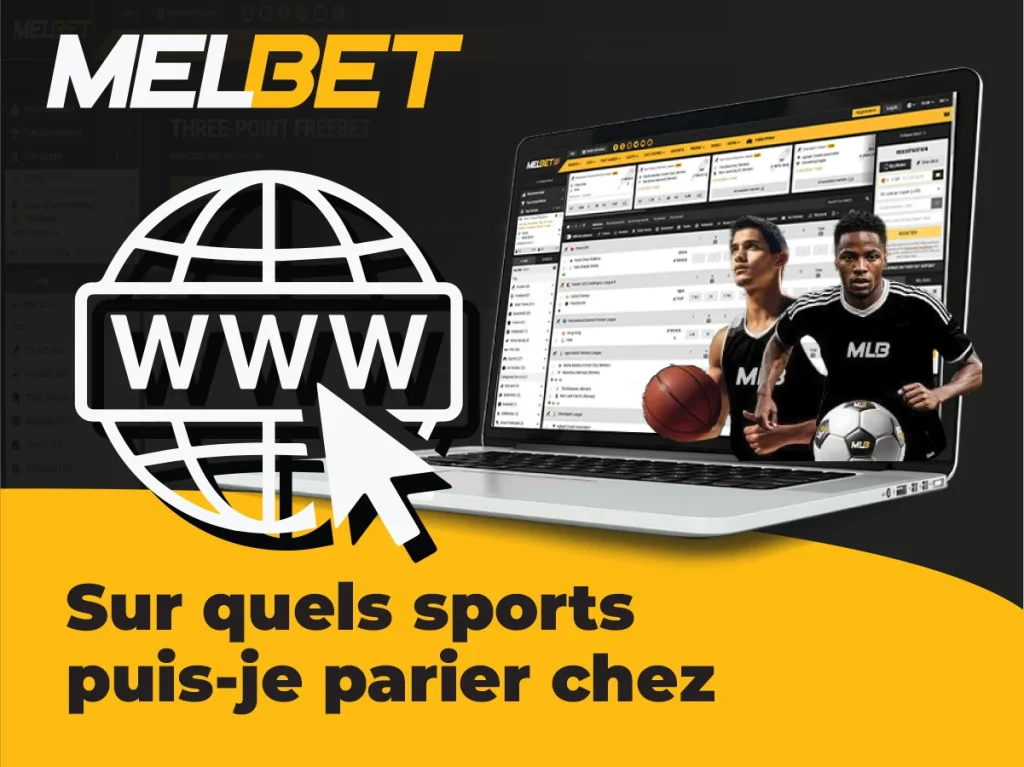 Sports disponibles pour placer des paris