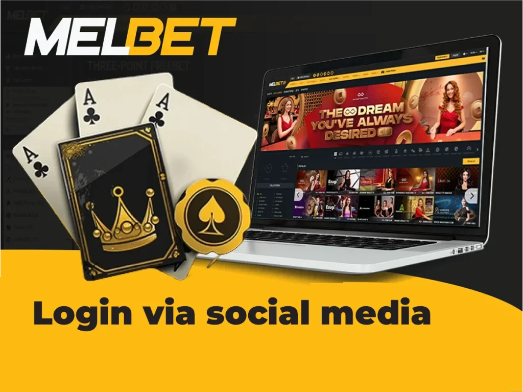 Login using a social account