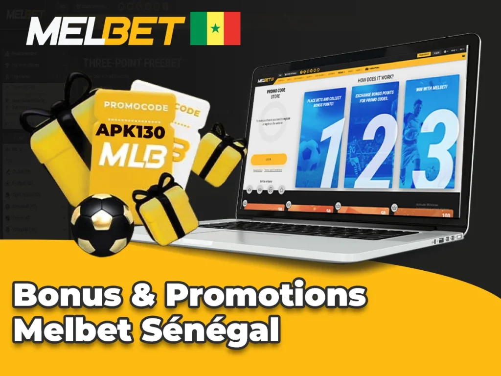 Bonus et promotions chez Melbet Sénégal