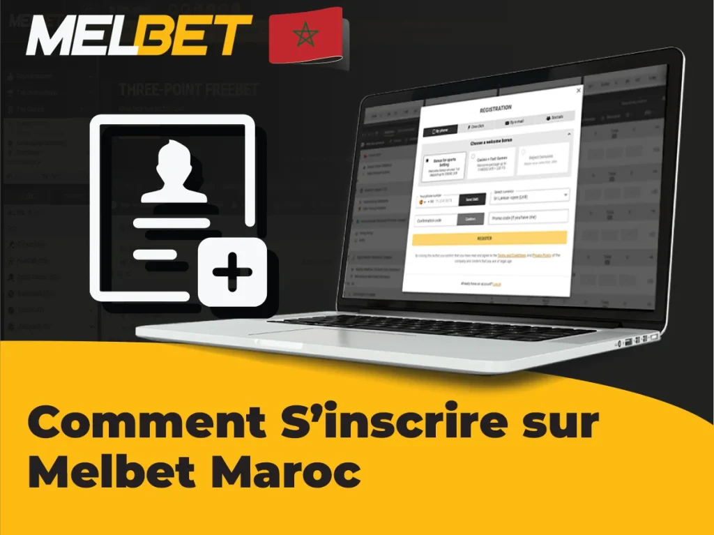 Étapes pour s'inscrire sur Melbet